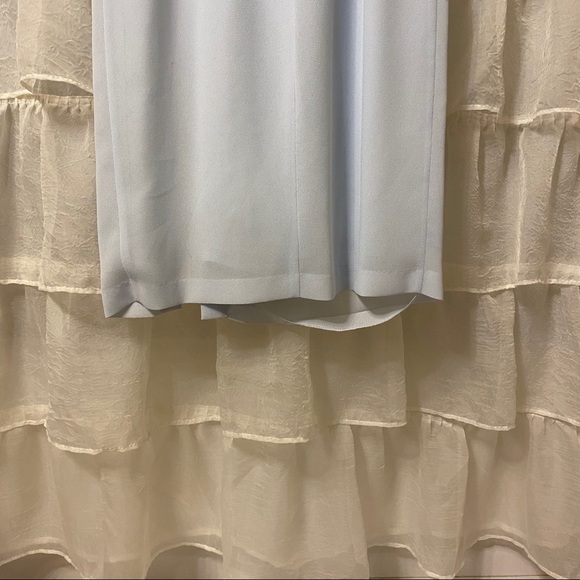 Vintage** Baby Blue Formal Dress - Picture 5 of 14